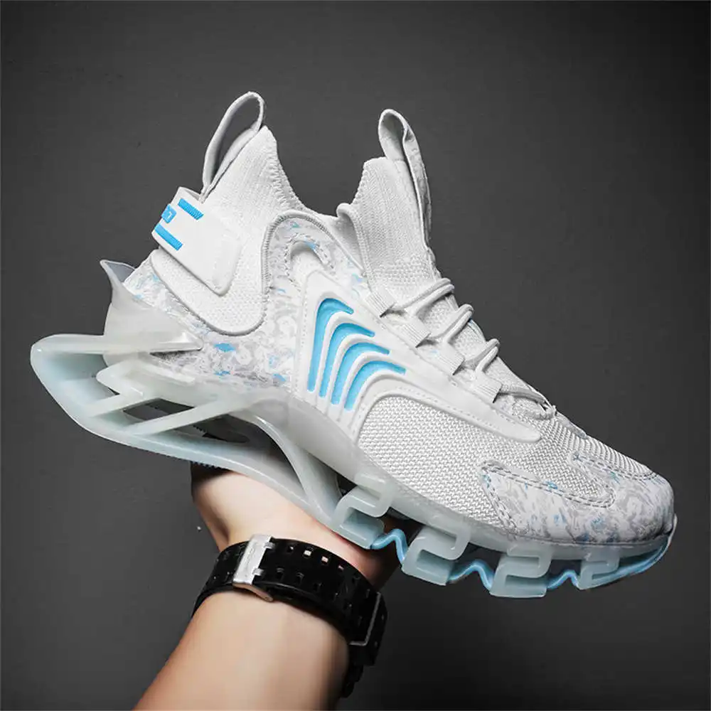 Streetwear Brand Trends - Blue Slipon Long Pink Boots Light