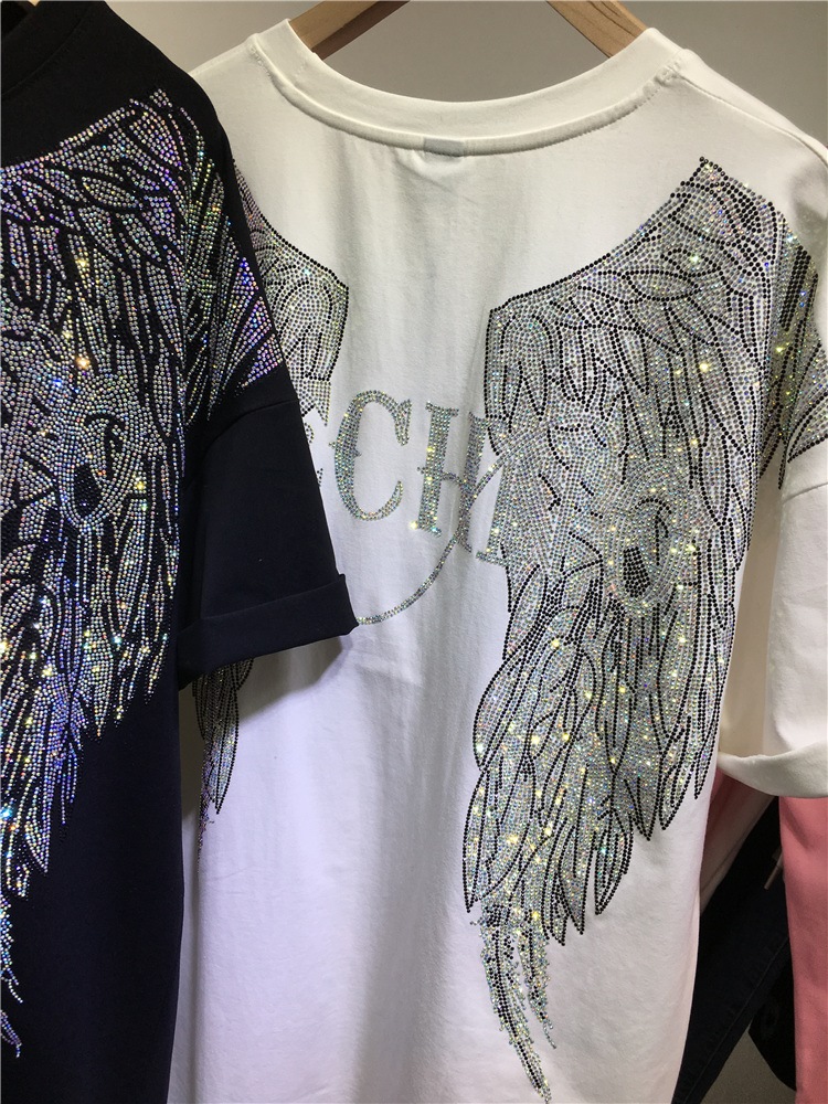 L-3XL Oversize Đính Kim Cương  - đánh giá và giá Streetwear Brand Tees