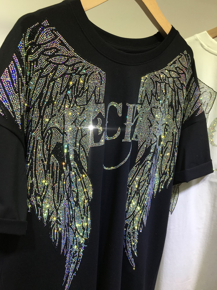 L-3XL Oversize Đính Kim Cương  - đánh giá và giá Streetwear Brand Tees