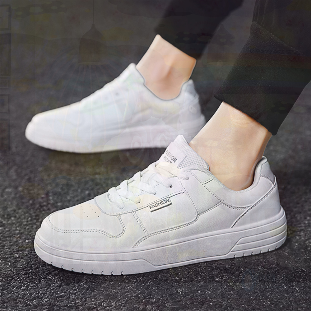 With Ties PU Leather Shoes 41  - đánh giá và giá Streetwear Brand Famous
