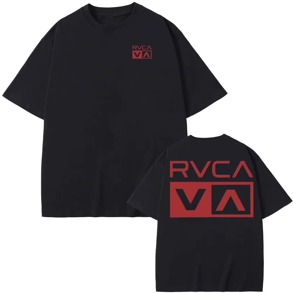 RVCA T Shirt Black Tee Summer  - đánh giá và giá Streetwear Brand Tees