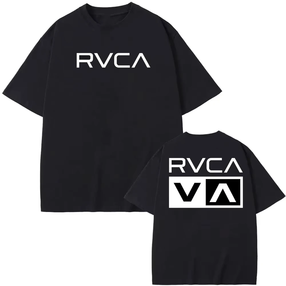 RVCA T Shirt Black Tee Summer  - đánh giá và giá Streetwear Brand Tees