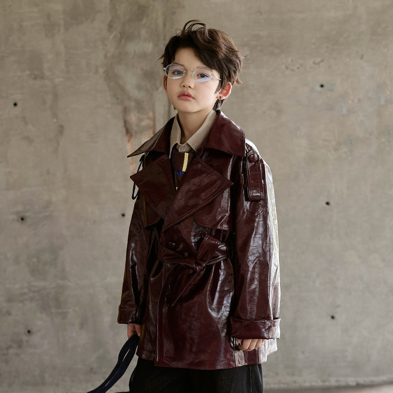 Boys Girls Wine Red Black Moto - đánh giá và giá Streetwear Brand Red Logo